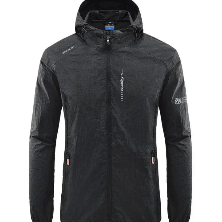 Echoarchiv | Ultraleichte, Wind- und Sonnensichere Sommerjacke mit Kapuze für Herren