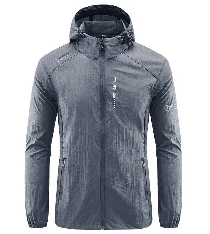 Echoarchiv | Ultraleichte Wind und Sonnensichere Kapuzen Sommerjacke Herren