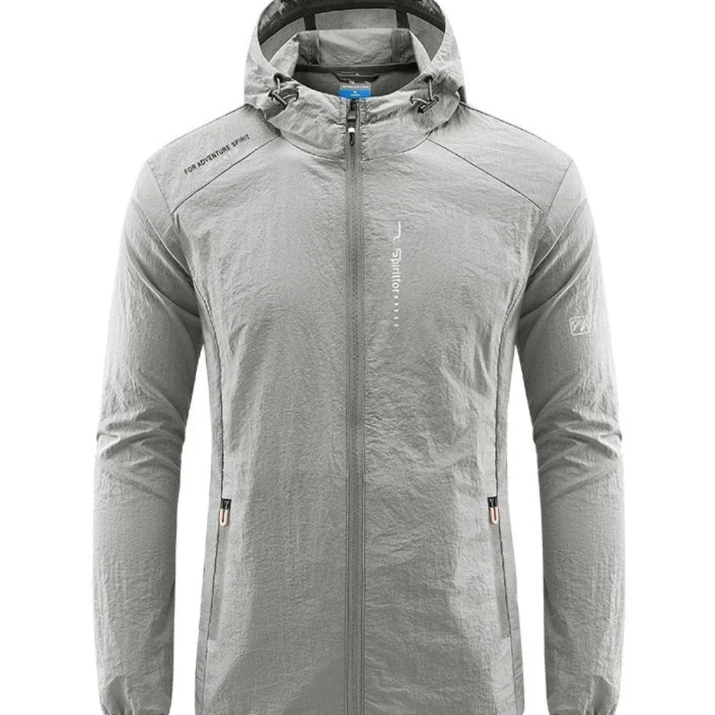 Echoarchiv | Ultraleichte, Wind- und Sonnensichere Sommerjacke mit Kapuze für Herren