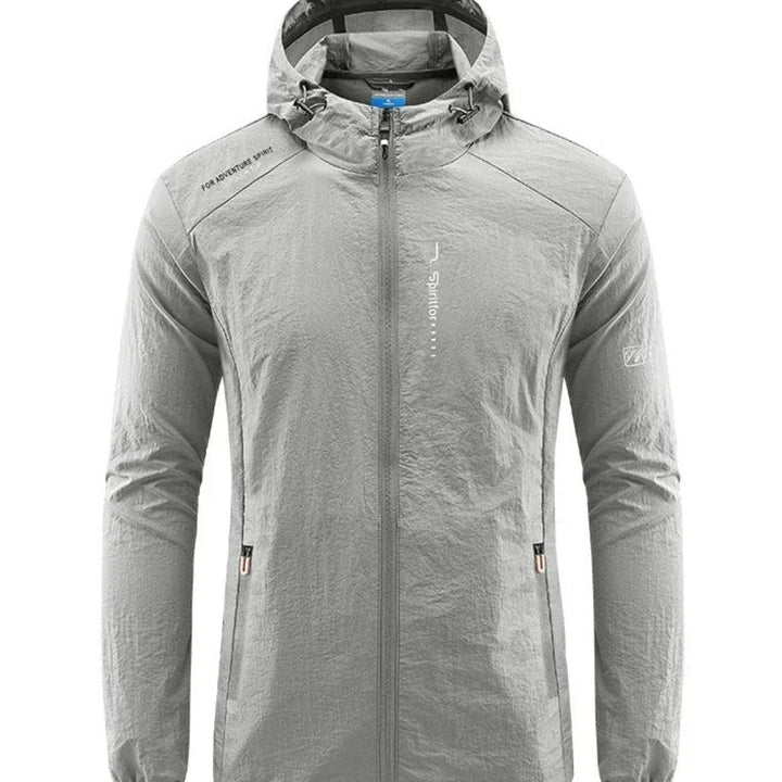 Echoarchiv | Ultraleichte, Wind- und Sonnensichere Sommerjacke mit Kapuze für Herren