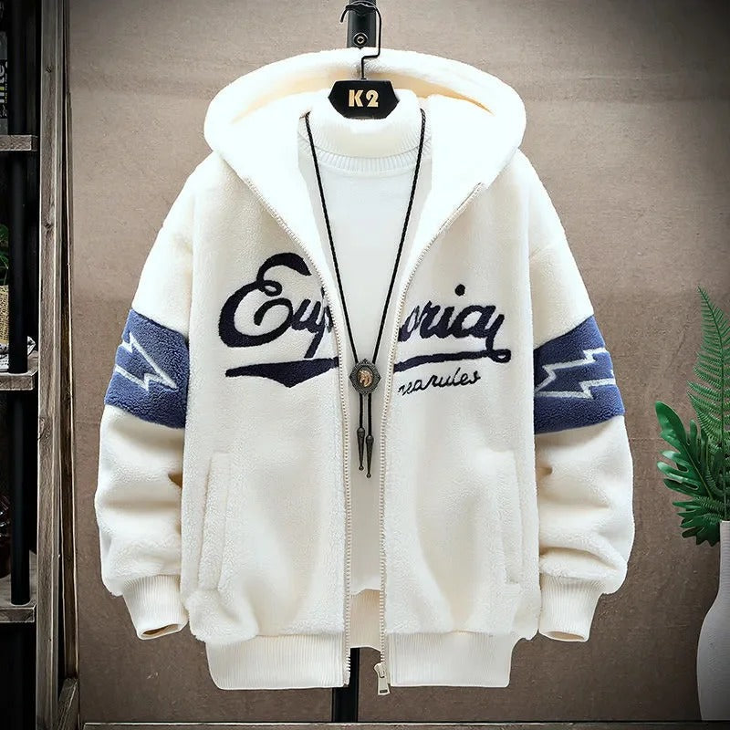 Echoarchiv | Zip-up Jacke Polyester Casual, Komfortabel