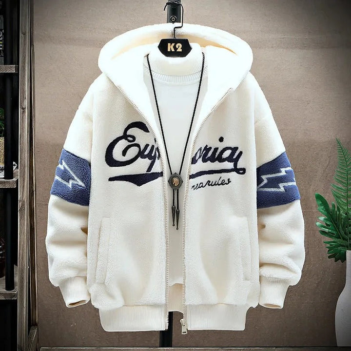 Echoarchiv | Zip-up Jacke Polyester Casual, Komfortabel