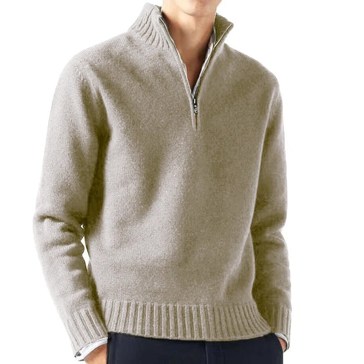 Echoarchiv | Rollkragenpullover mit Reißverschluss