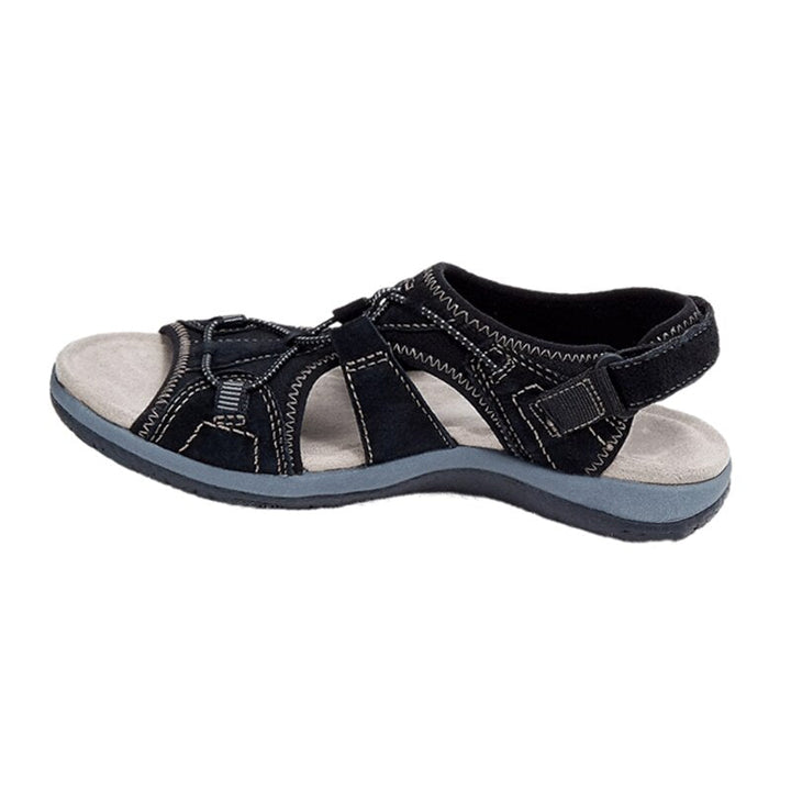 Echoarchiv | Zenobia Stilvolle, Verstellbare Sommersandalen mit Fußgewölbeunterstützung