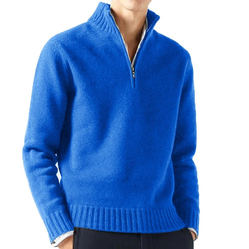 Echoarchiv | Rollkragenpullover mit Reißverschluss