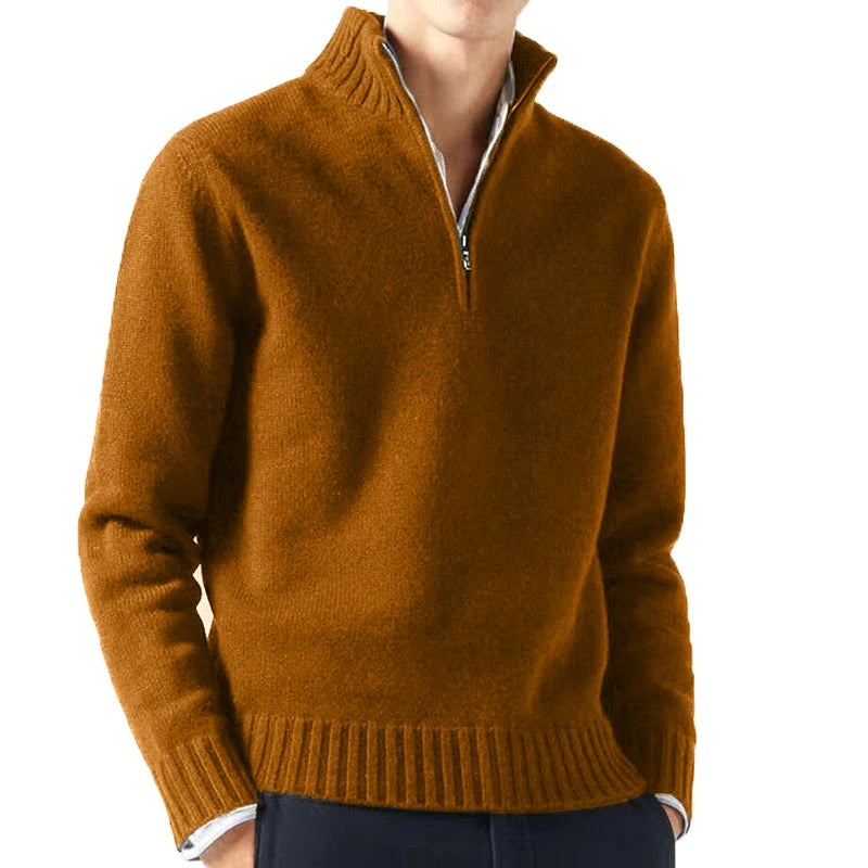 Echoarchiv | Rollkragenpullover mit Reißverschluss