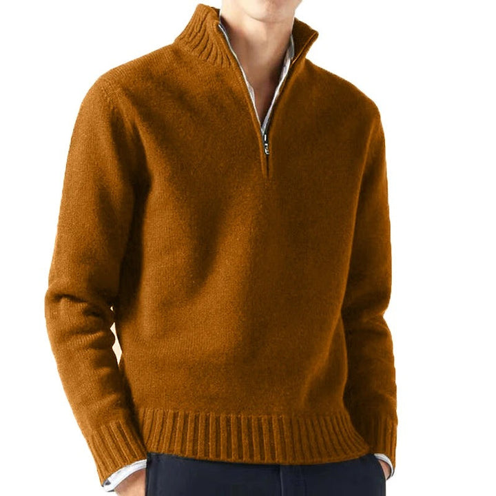 Echoarchiv | Rollkragenpullover mit Reißverschluss