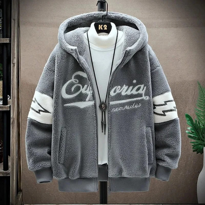 Echoarchiv | Zip-up Jacke Polyester Casual, Komfortabel