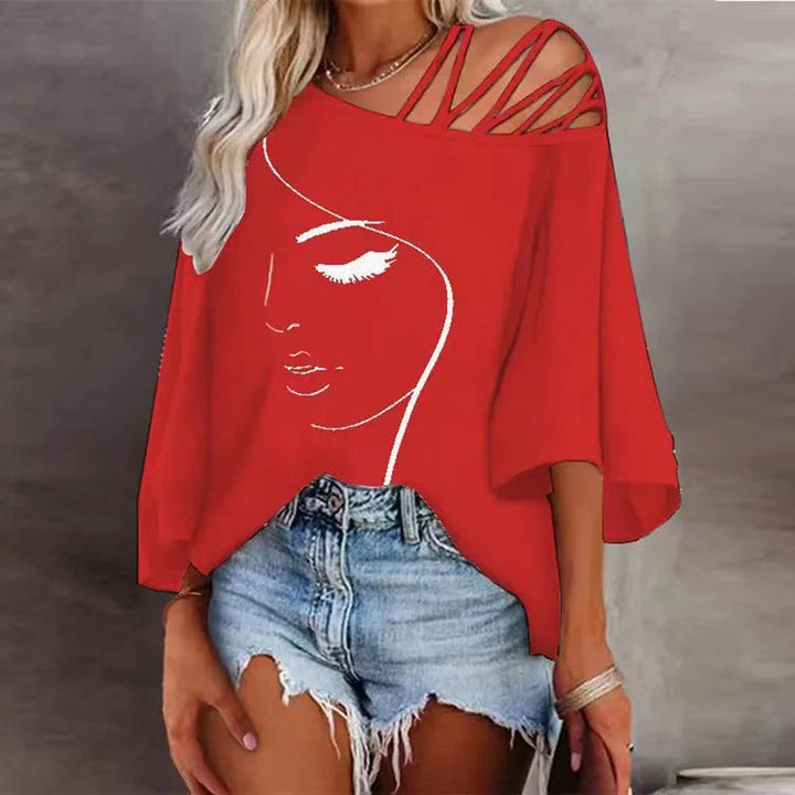 Bedrucktes Damenshirt