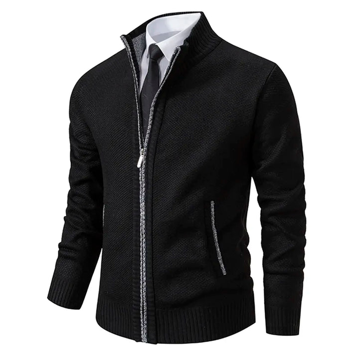 Echoarchiv - Stilvolle und Bequeme Winter Fleece Jacke mit Reißverschluss für Männer