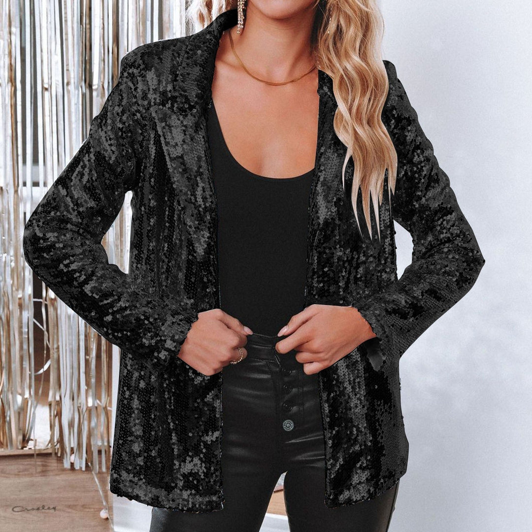Echoarchiv Pailletten-blazer