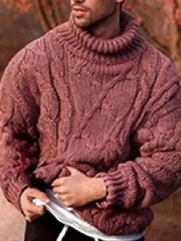 Twist Dicke Herren Rollkragenpullover – Norvane