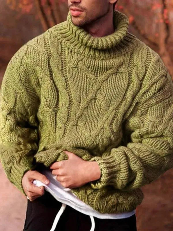 Twist Dicke Herren Rollkragenpullover – Norvane