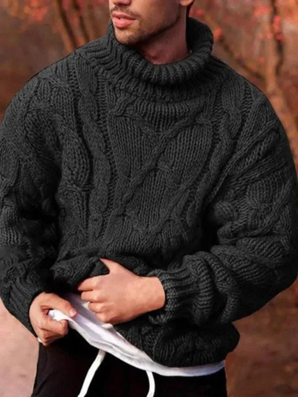 Twist Dicke Herren Rollkragenpullover – Norvane