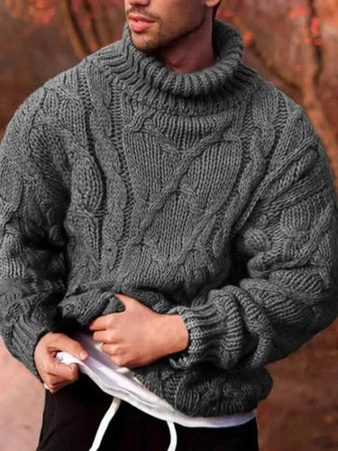 Twist Dicke Herren Rollkragenpullover – Norvane