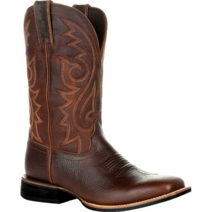 Echoarchiv | Herren Schwarz Western Cowboystiefel