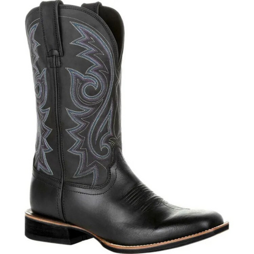 Echoarchiv | Herren Schwarz Western Cowboystiefel