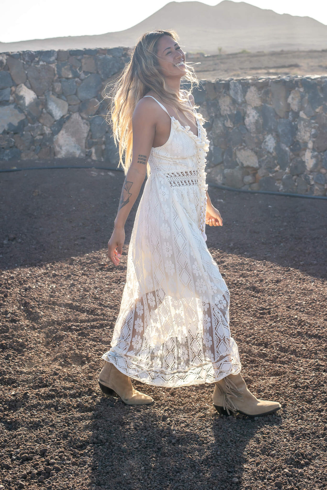 Echoarchiv | Elegantes Kleid Im Boho-Stil
