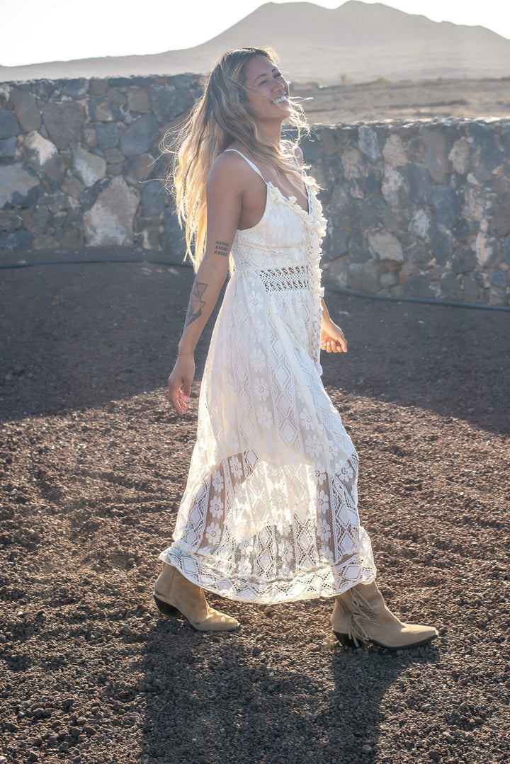 Echoarchiv | Elegantes Kleid Im Boho-Stil