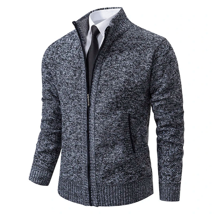 Echoarchiv - Stilvolle und Bequeme Winter Fleece Jacke mit Reißverschluss für Männer
