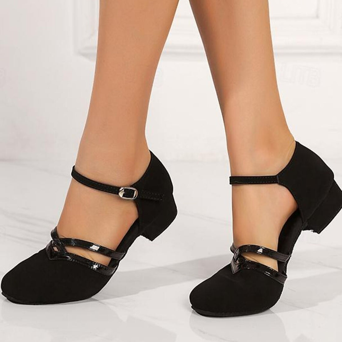 Modern Dance Schuhe für Frauen - Wildleder – Lioré