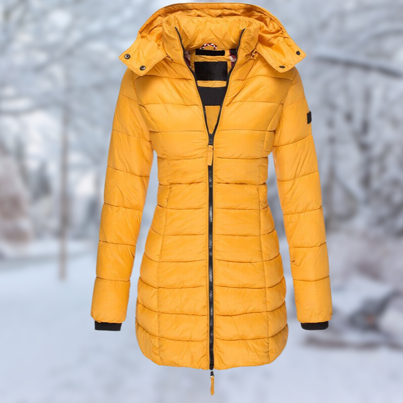 Echoarchiv | Stilvolle Halblange Winterjacke Für Damen