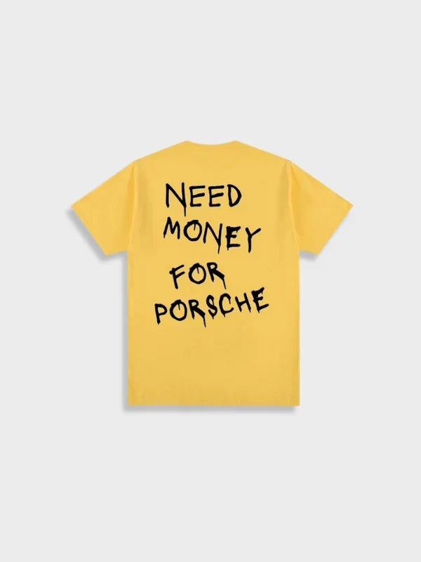 Geld für ein Porsche-T-Shirt – Marzano
