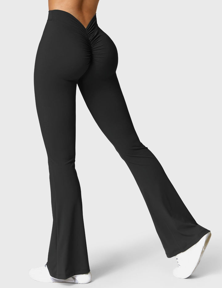 Echoarchiv | Ausgestellte Leggings mit V-Ausschnitt