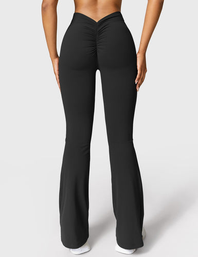 Echoarchiv | Ausgestellte Leggings mit V-Ausschnitt