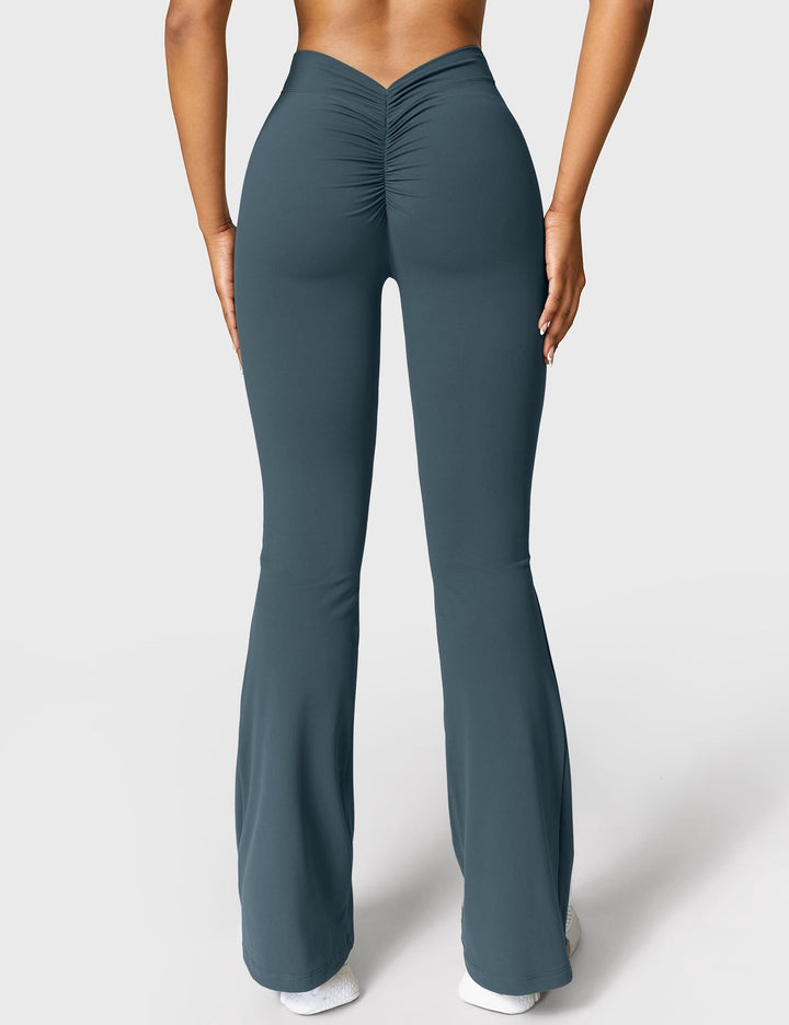 Echoarchiv | Ausgestellte Leggings mit V-Ausschnitt