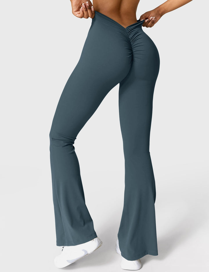 Echoarchiv | Ausgestellte Leggings mit V-Ausschnitt