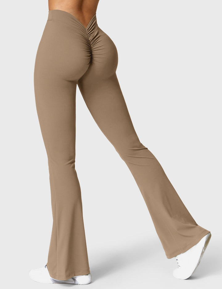 Echoarchiv | Ausgestellte Leggings mit V-Ausschnitt
