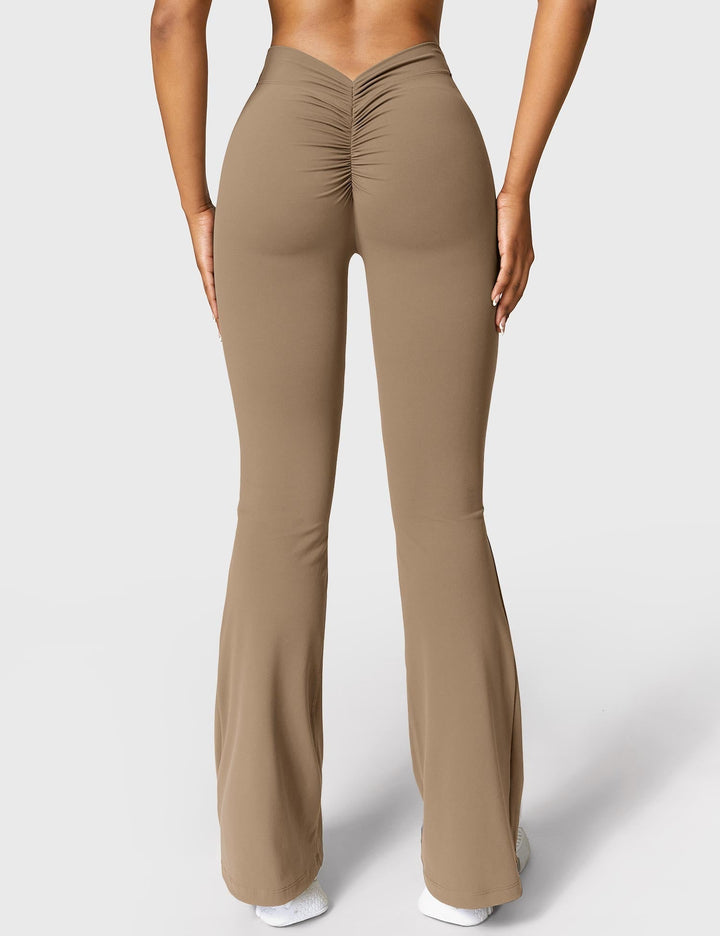 Echoarchiv | Ausgestellte Leggings mit V-Ausschnitt