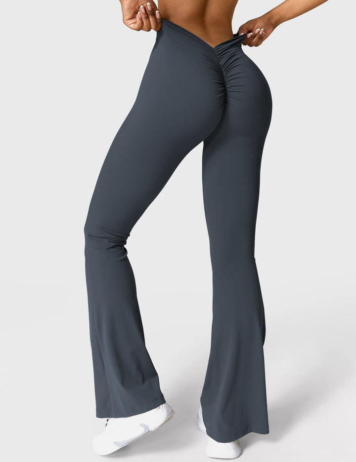 Echoarchiv | Ausgestellte Leggings mit V-Ausschnitt