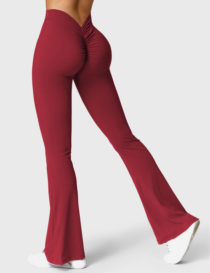 Echoarchiv | Ausgestellte Leggings mit V-Ausschnitt