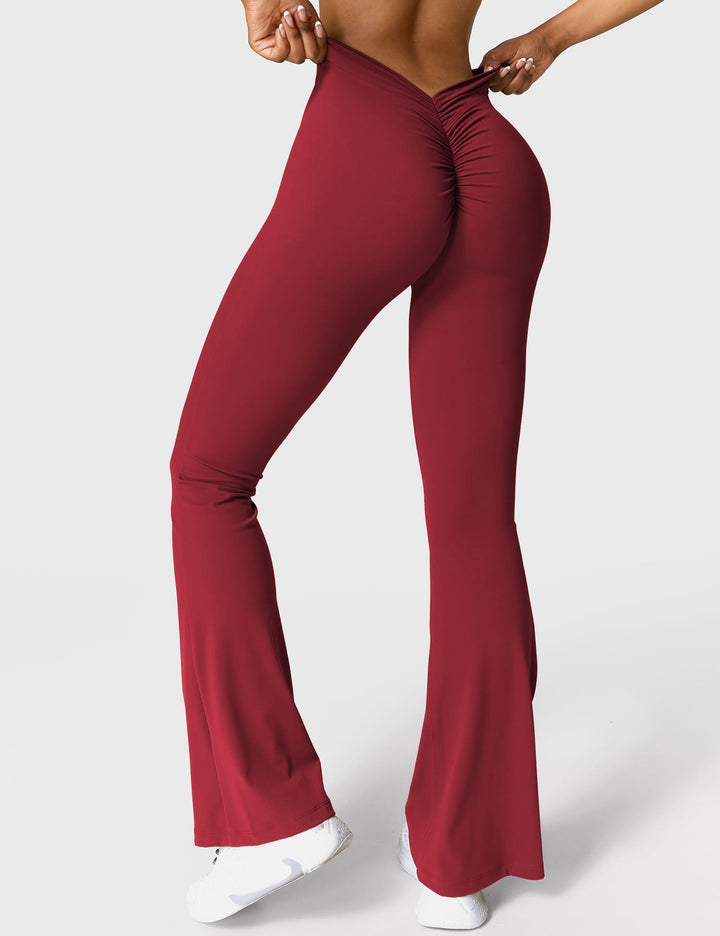 Echoarchiv | Ausgestellte Leggings mit V-Ausschnitt
