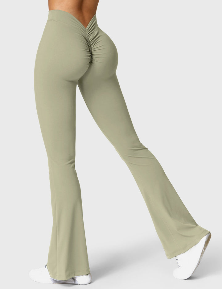 Echoarchiv | Ausgestellte Leggings mit V-Ausschnitt