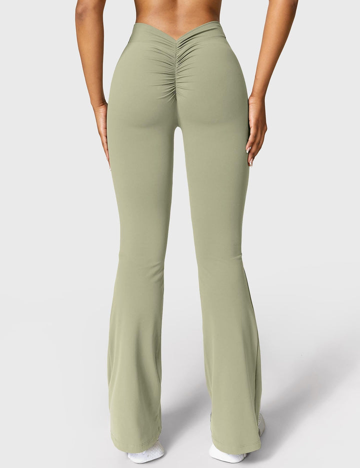 Echoarchiv | Ausgestellte Leggings mit V-Ausschnitt