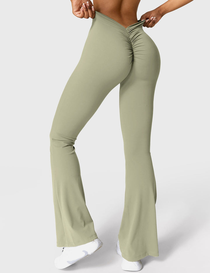 Echoarchiv | Ausgestellte Leggings mit V-Ausschnitt